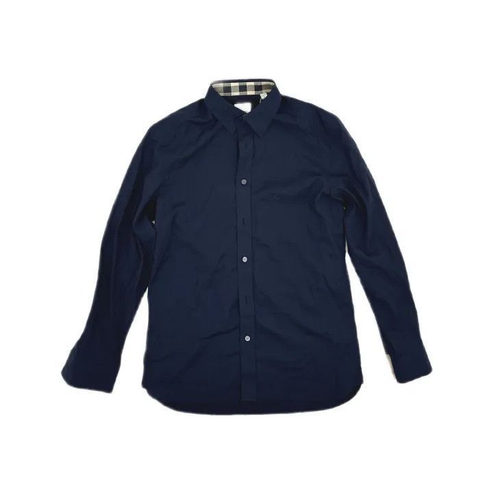Burberry Burberry Burberry SS24 Logo Embroidered Long Sleeve Shirt- Size US S / EU 44-46 / 1 - 2 Thumbnail