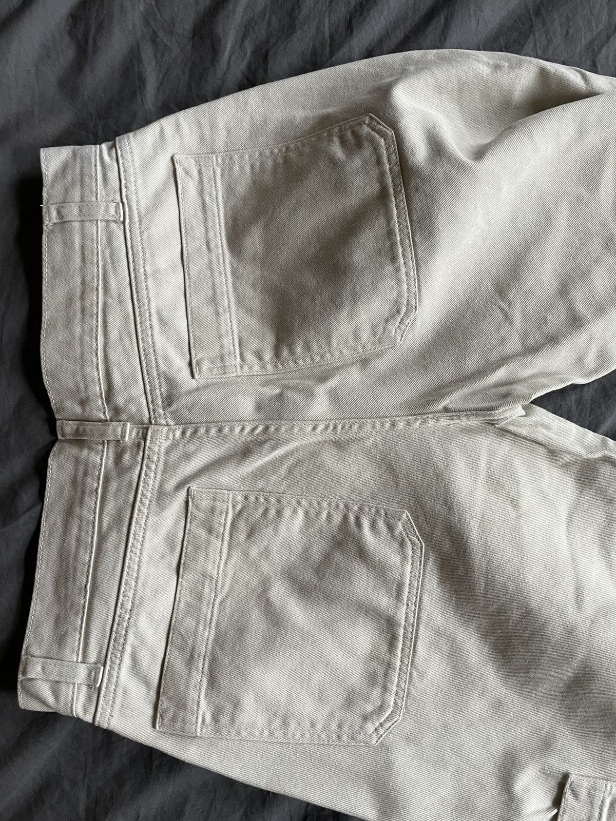 Other Off White Cotton Pants w/ Phone Pocket Size US 30 / EU 46 - 6 Thumbnail