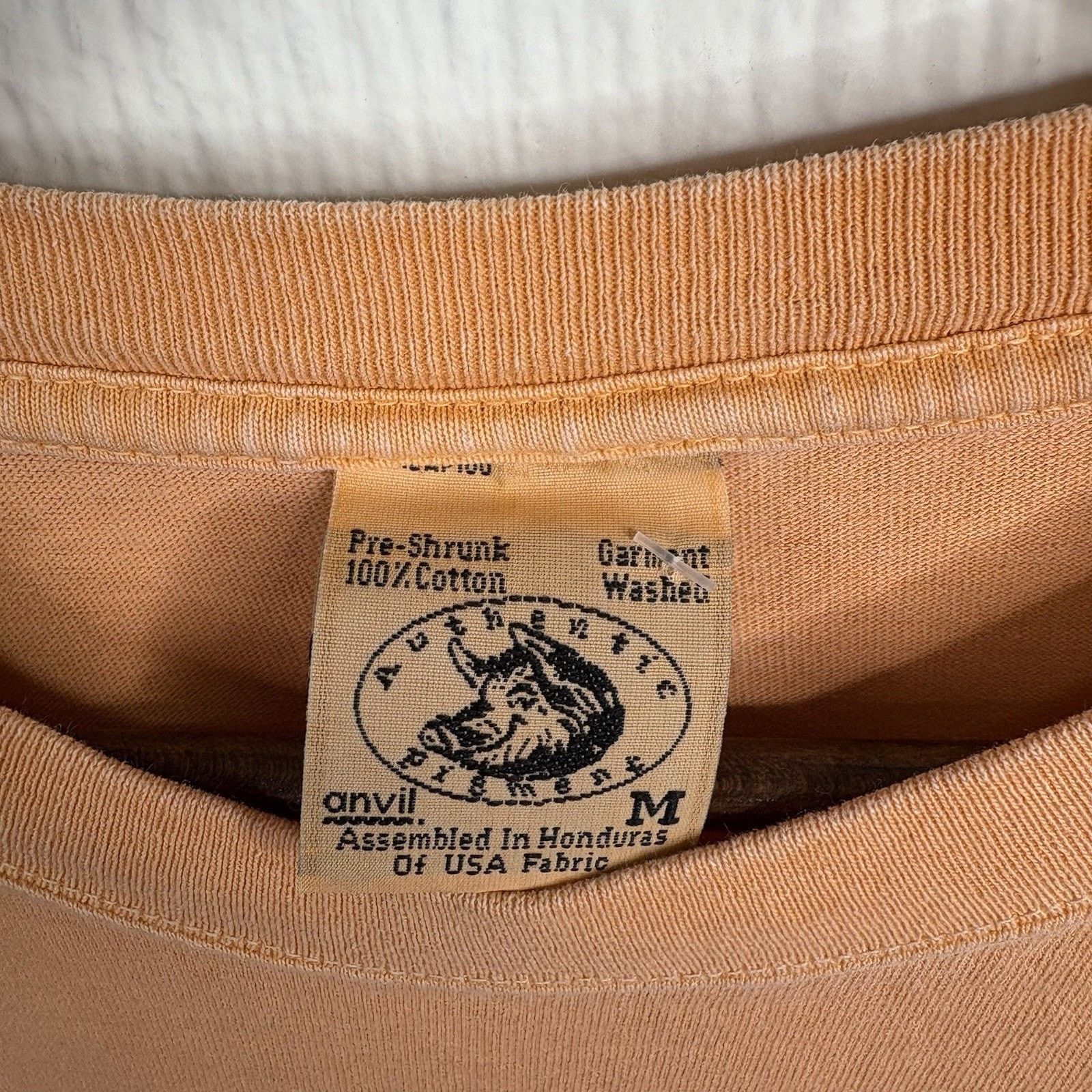 Authentic Pigment Vintage Peach Bonaire NA Diving Tee Size Medium Size US M / EU 48-50 / 2 - 4 Thumbnail