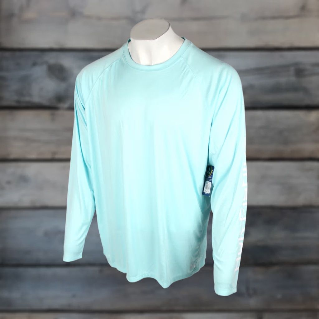 Vintage HUK Men's LoPro Pursuit Long Sleeve T Shirt XXL Island Paradise UPF50+ Shirt Men XS?? Size US XXL / EU 58 / 5 - 1 Thumbnail