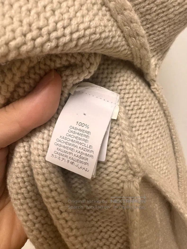 Brunello Cucinelli Brunello Cucinelli Beige Cashmere Dress, Wearable Inside O Size S / US 4 / IT 40 - 7 Thumbnail