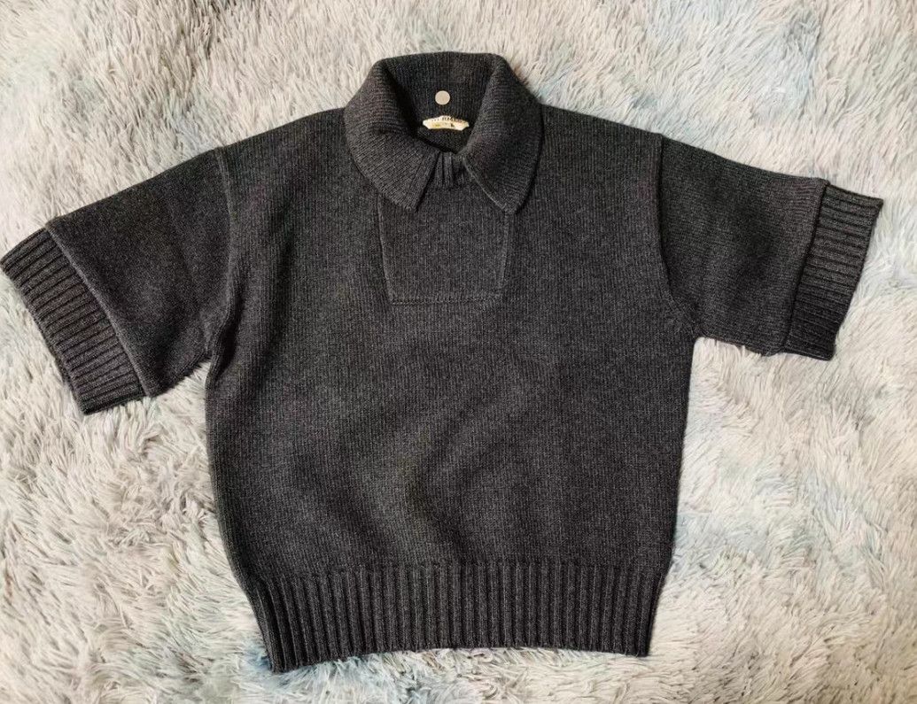 Hermes Hermes Detachable Collar Cashmere Knit Top Size US S / EU 44-46 / 1 - 1 Thumbnail