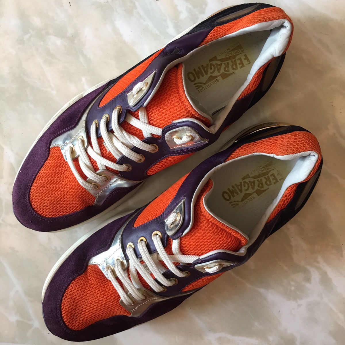 Designer × Salvatore Ferragamo Ferragamo Lisbona Sneakers Size US 9.5 / EU 42-43 - 7 Thumbnail