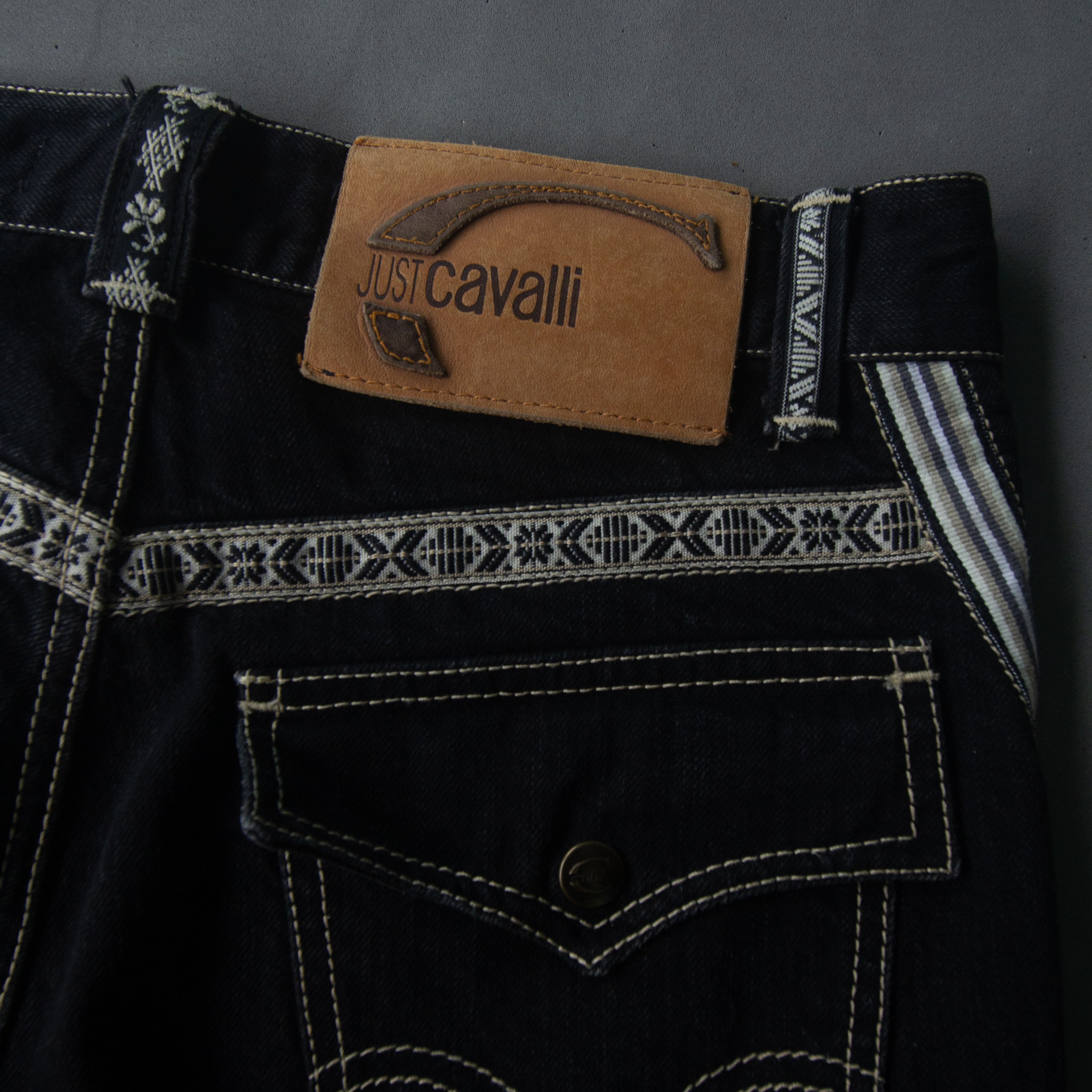 Just Cavalli × Roberto Cavalli Just Cavalli Navajo-detailed Jeans Size 26" / US 2 / IT 38 - 4 Thumbnail