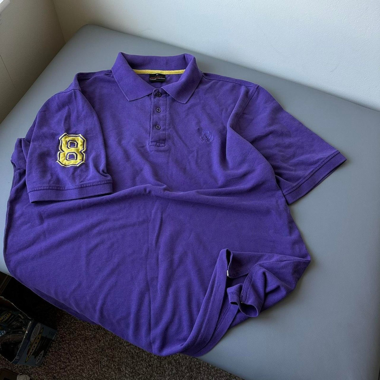Vintage Vintage Los Angeles Lakers Kobe Bryant LA Polo Shirt Size US XL / EU 56 / 4 - 4 Thumbnail
