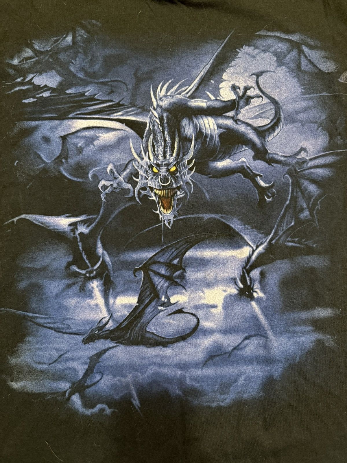 Vintage Vintage liquid blue dragon tee Size US M / EU 48-50 / 2 - 3 Thumbnail