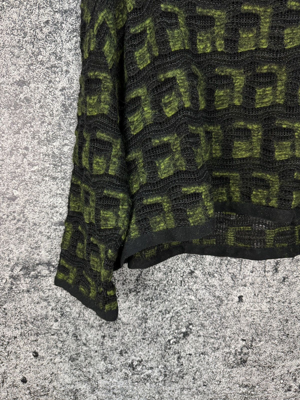 Other Niederberger Wool Sweater Geometric Pattern Cowl Neck Size M Size ONE SIZE - 14 Thumbnail