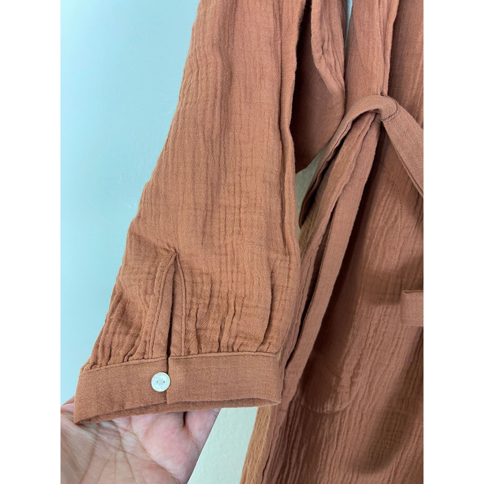 Other Women's Universal Thread Rust Balloon Sleeve Shirtdress - M Size M / US 6-8 / IT 42-44 - 5 Thumbnail