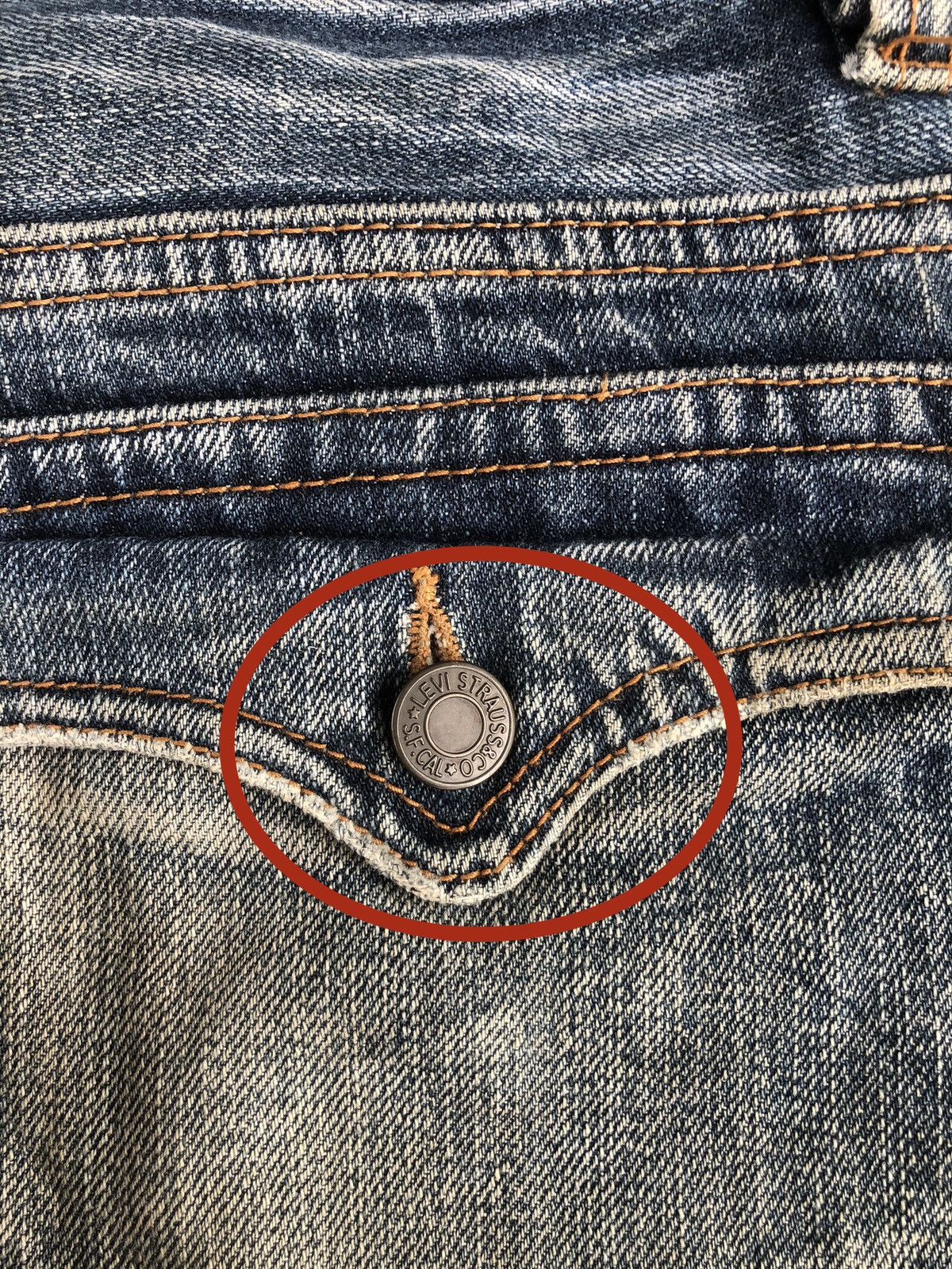 Le Grande Bleu (L.G.B.) Japanese Nylaus Flared Jeans Distressed Jeans Size US 31 - 17 Thumbnail