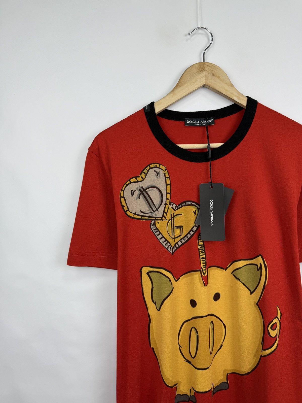 Dolce & Gabbana 🇮🇹 Dolce & Gabbana Chinese New Year Pig T-Shirt Made in Italy Size US M / EU 48-50 / 2 - 5 Thumbnail