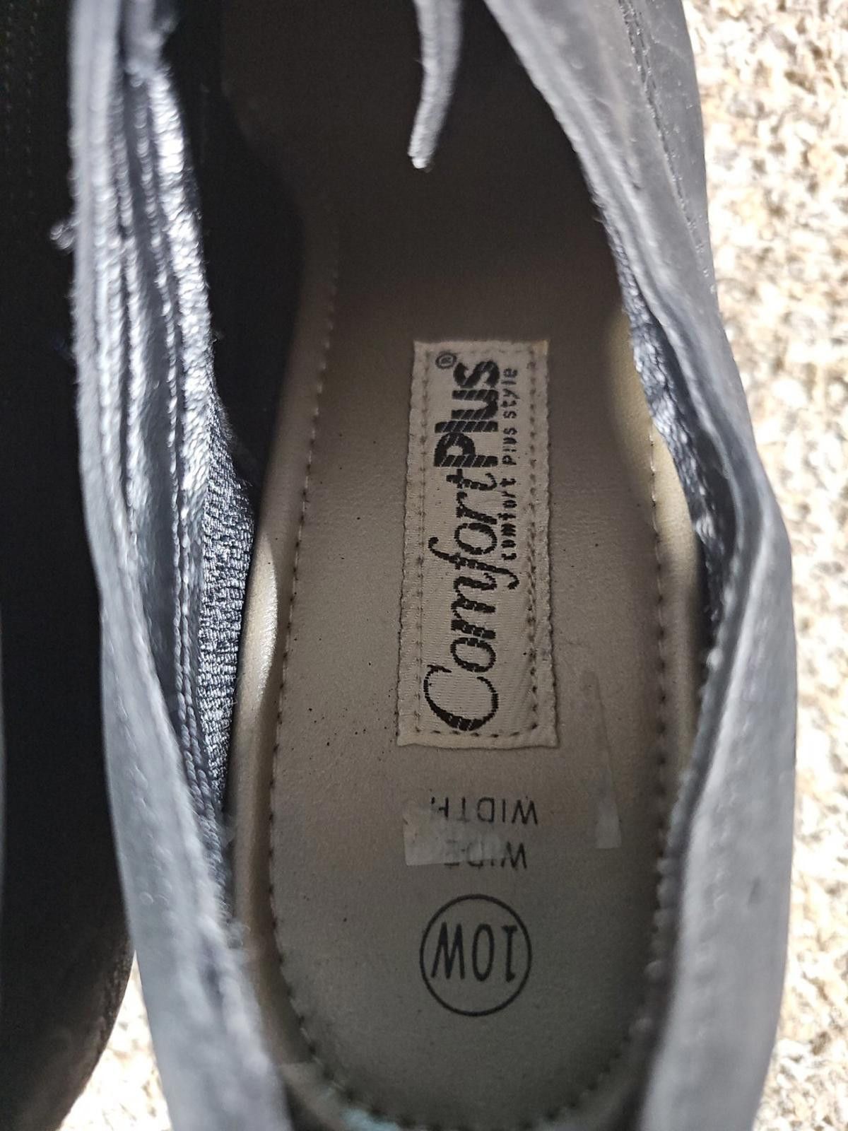 Other ComfortPlus Womens 10W Lace Up Heels Size US 10 / IT 40 - 5 Thumbnail