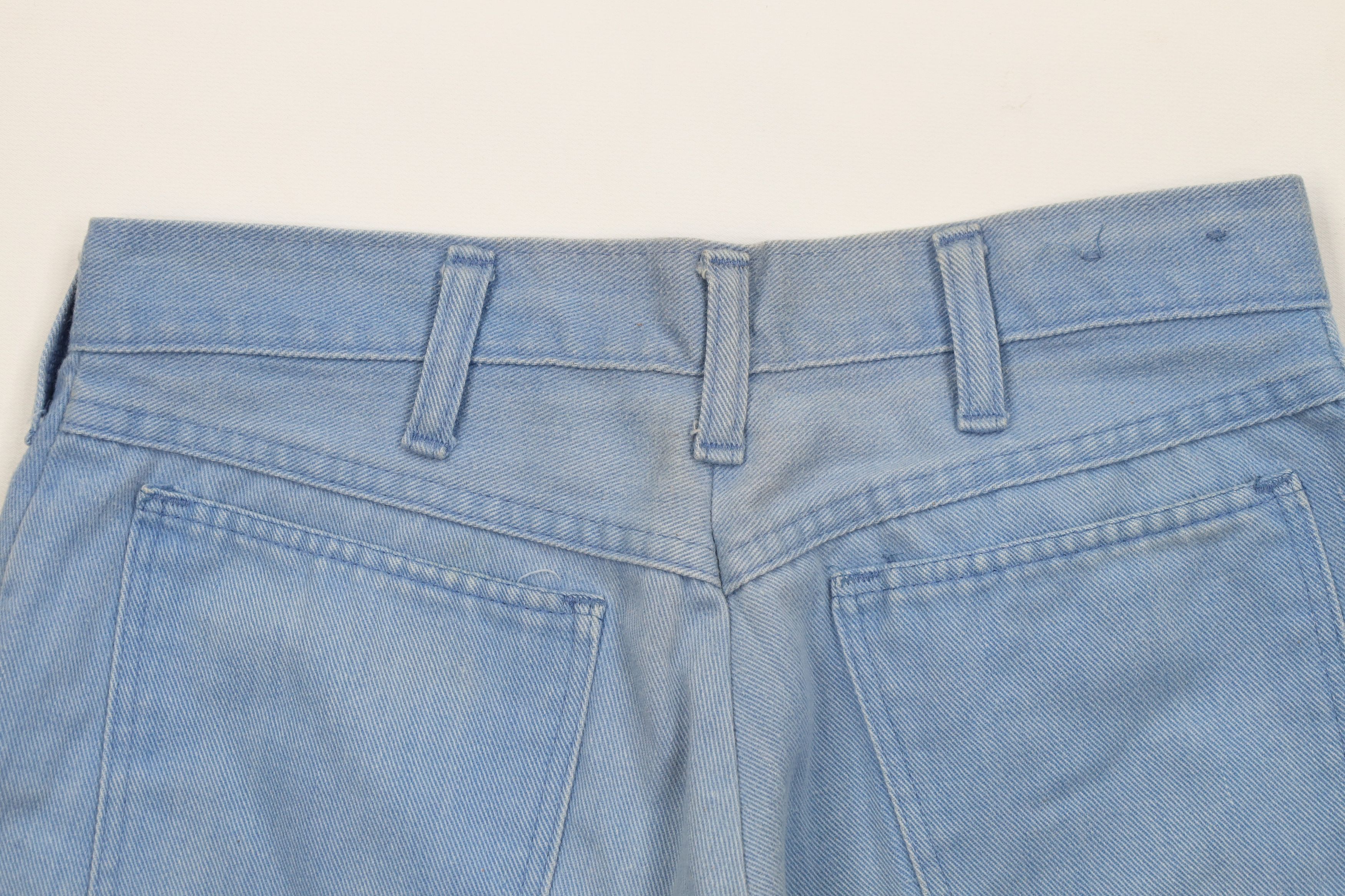 Vintage Vintage 70s Streetwear Denim Jean Short Shorts Blue USA Size US 28 / EU 44 - 12 Thumbnail