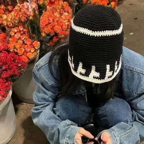 Other Flower Crochet Bucket Hat Size ONE SIZE - 4 Thumbnail