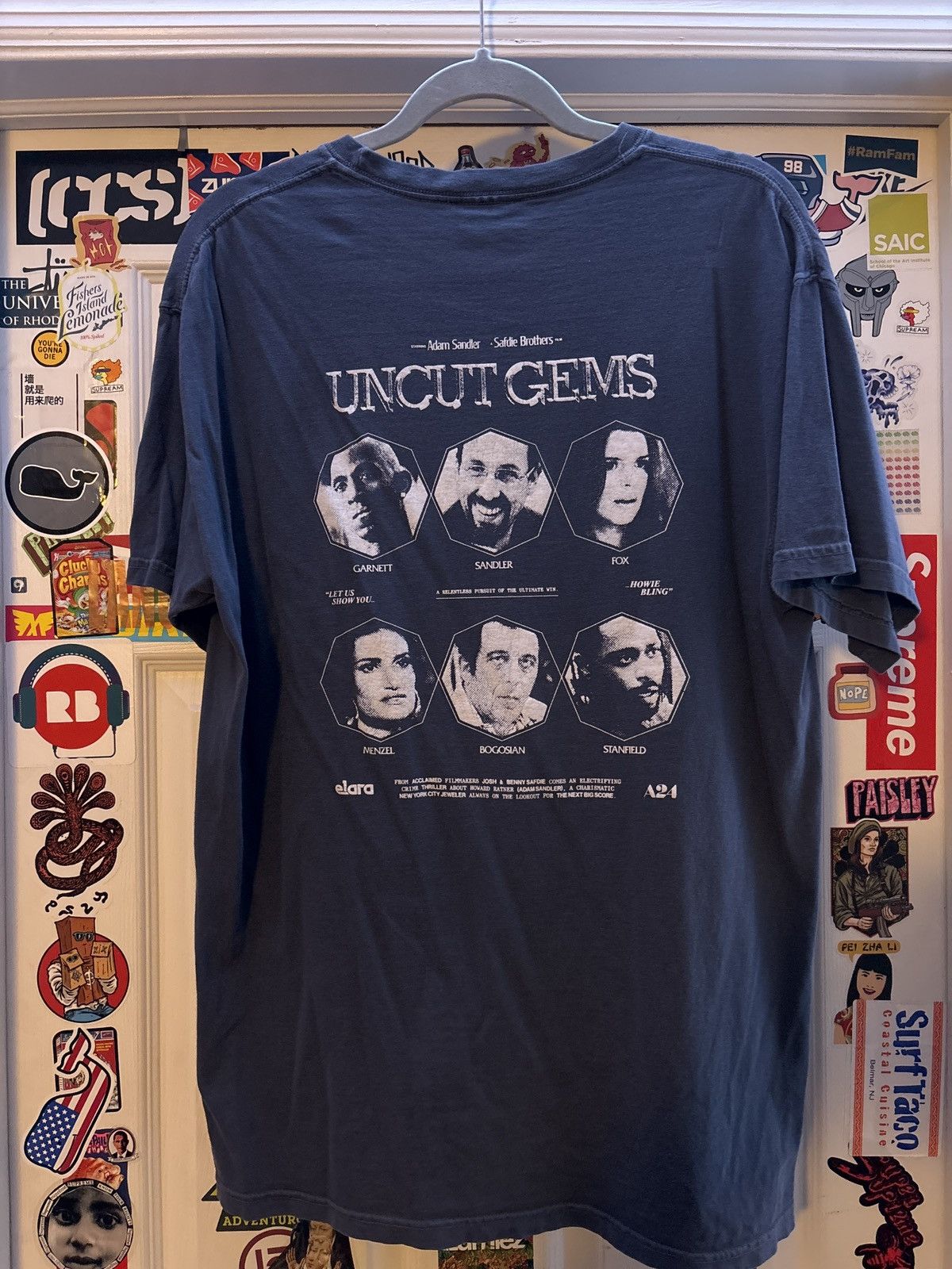 A24 A24 Uncut Gems Cast Tee Size US L / EU 52-54 / 3 - 1 Thumbnail