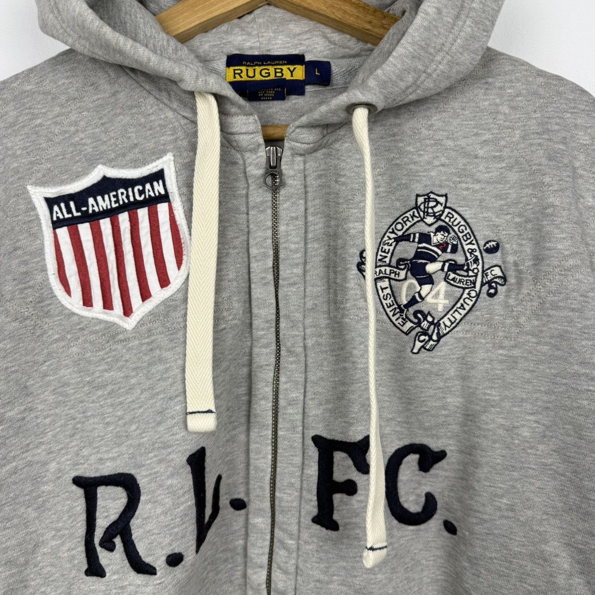 Polo Ralph Lauren Ralph Lauren Rugby Zipper Hoodie Size US L / EU 52-54 / 3 - 2 Thumbnail