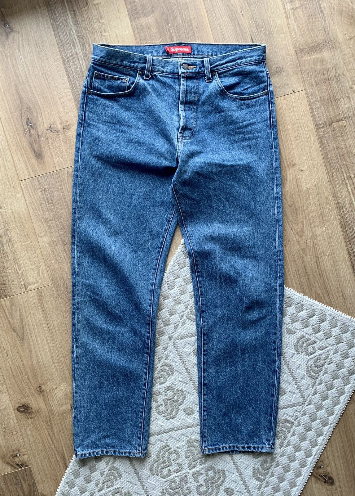 BlueSIZEsupreme washed regular jean 30 星 star - pichlingerhof.at