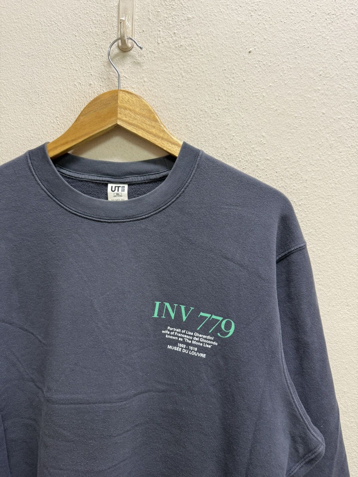 Uniqlo UNIQLO MUSEE DU LOURVE X PETER SAVILE POTRAITLISA SWEATSHIRT Size US XL / EU 56 / 4 - 15 Thumbnail
