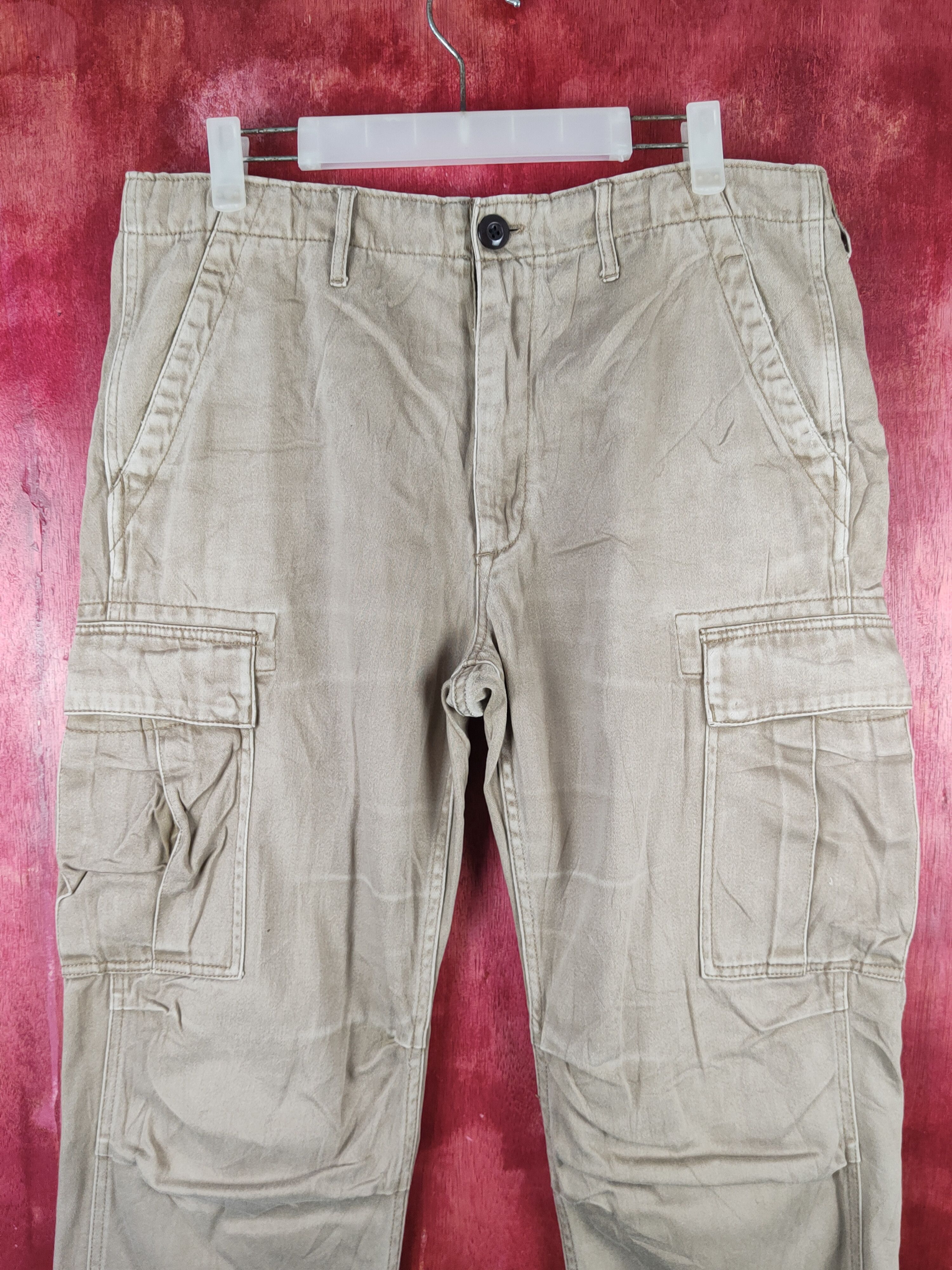 Gap Gap Brown Multipocket Tactical Cargo Pants #S1800 Size US 34 / EU 50 - 2 Thumbnail