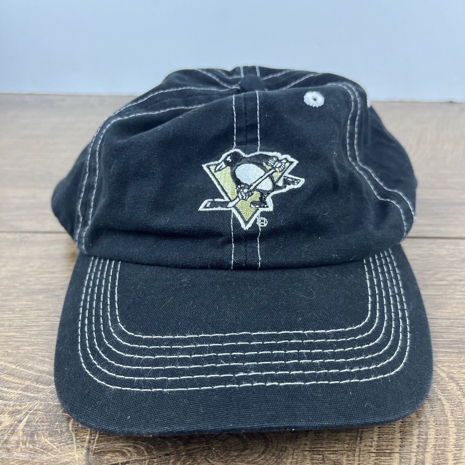Other Pittsburgh Penguins Hat Black NHL Penguin Cap Hat Adjustable Size ONE SIZE - 2 Thumbnail