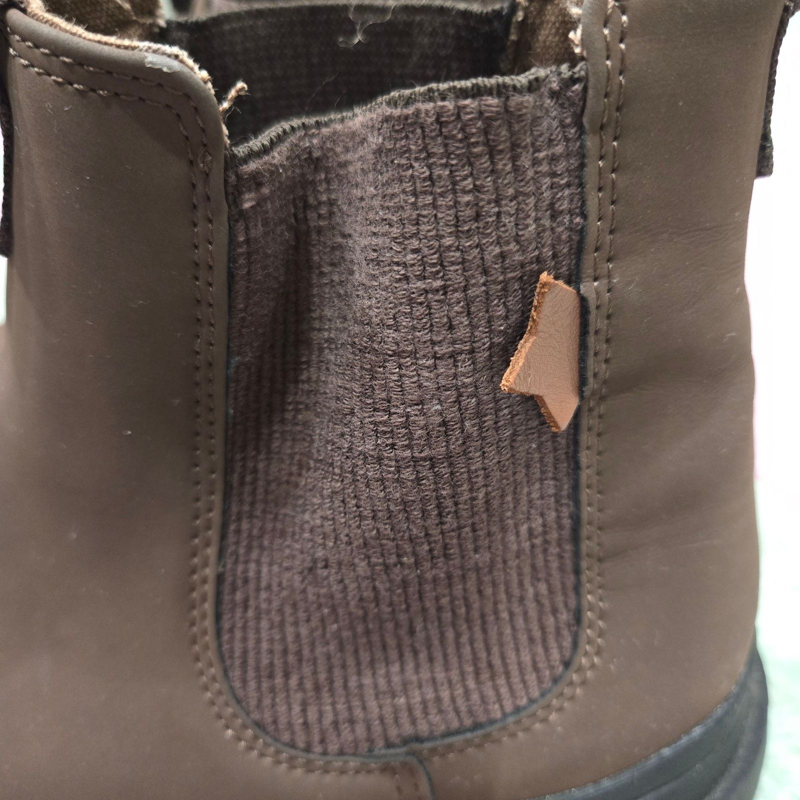 Zara Zara Brown Chelsea Ankle Boots Size 36 Size US 6 / IT 36 - 4 Thumbnail