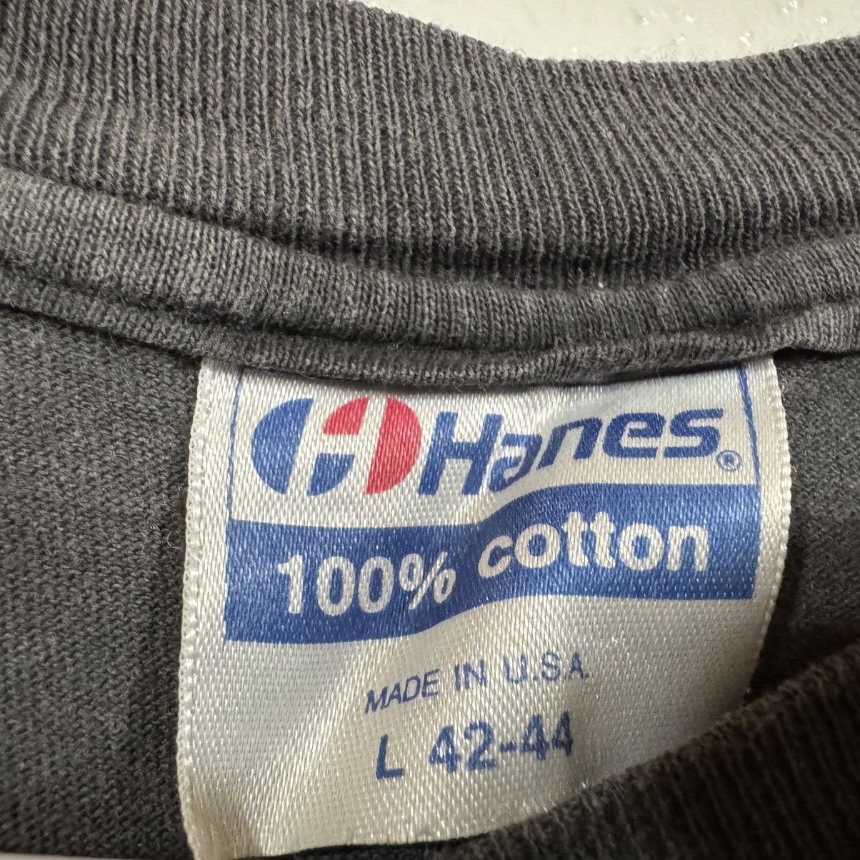 Hanes Vintage Johnny Gill Tour Shirt 1990 Size L Made In USA Size US L / EU 52-54 / 3 - 8 Thumbnail