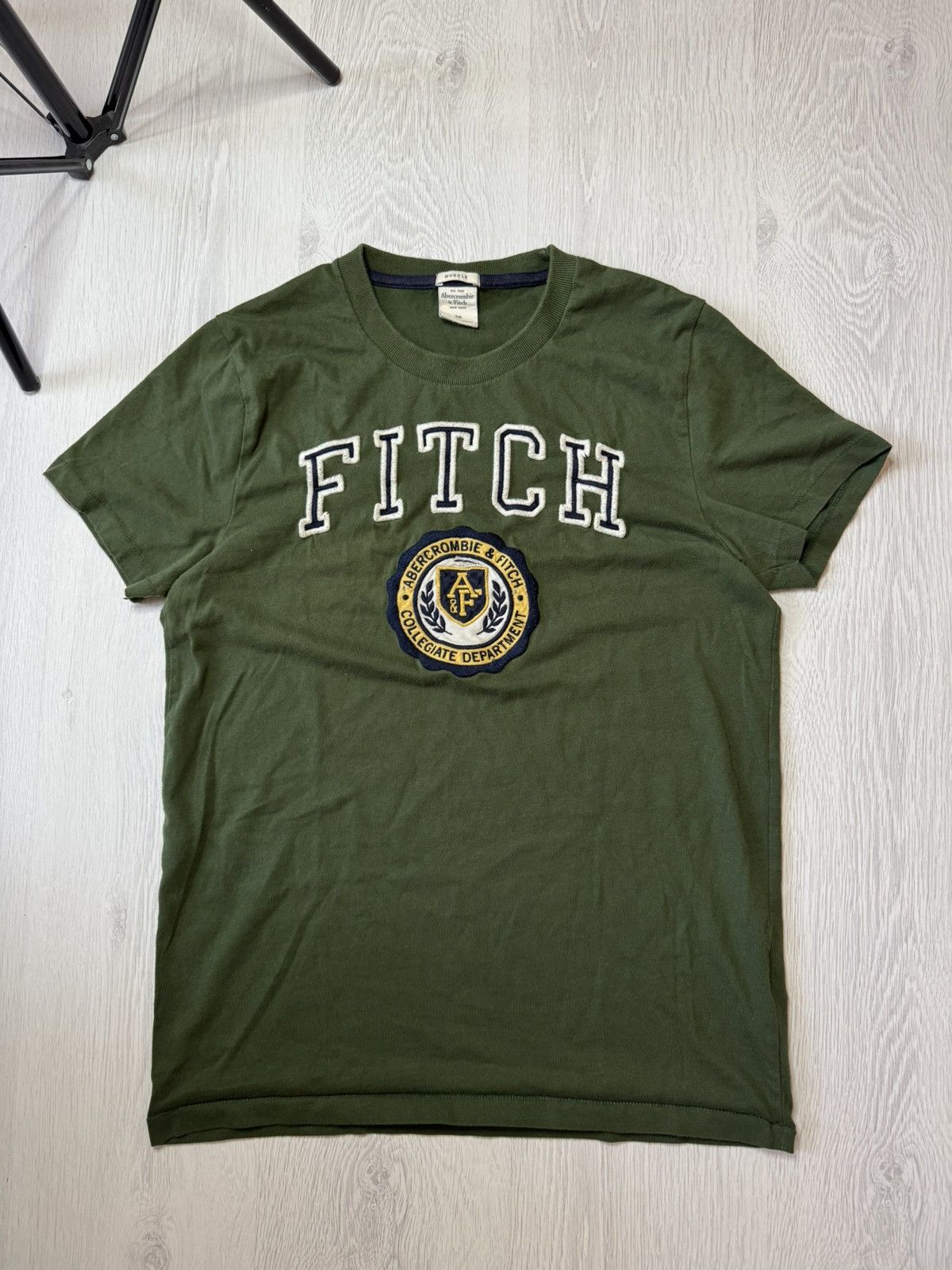 Abercrombie & Fitch Vintage Abercrombie & Fitch Shirt Men's M Green Soccer Size US M / EU 48-50 / 2 - 1 Thumbnail