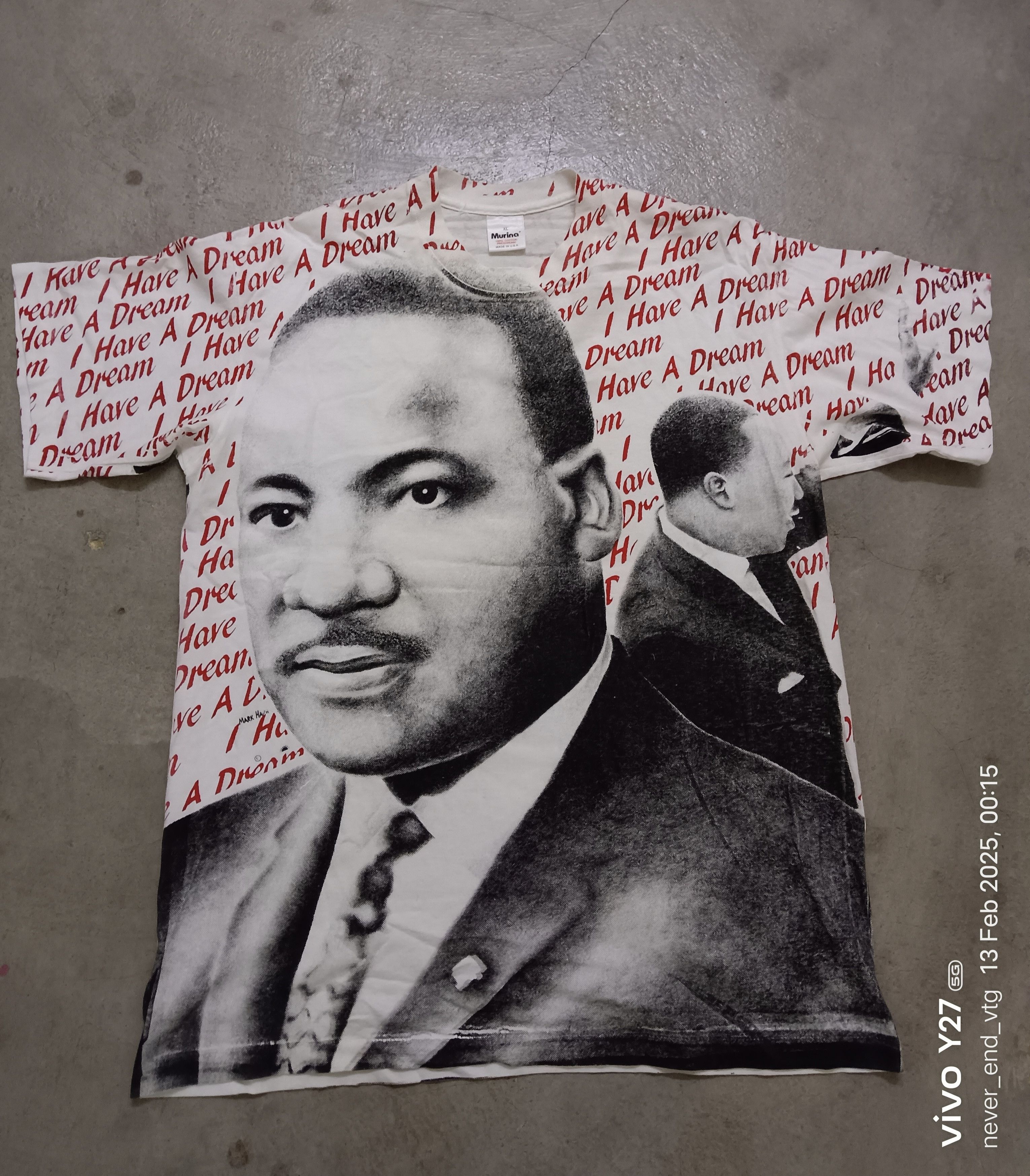Vintage VINTAGE MARTIN LUTHER Size US XL / EU 56 / 4 - 1 Thumbnail