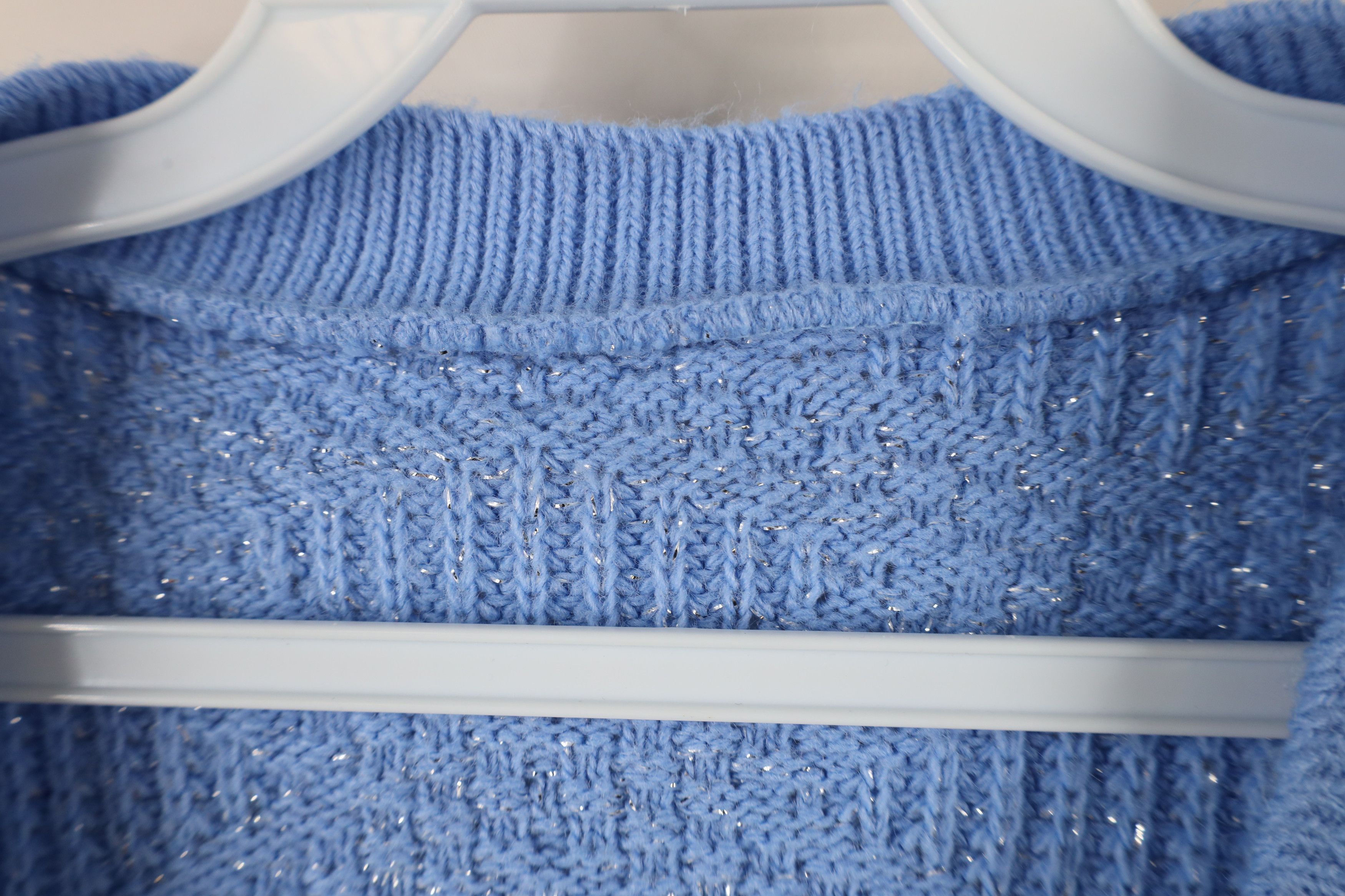 Vintage Vintage 90s Streetwear Textured Knit Sweater Vest USA Size L / US 10 / IT 46 - 6 Thumbnail