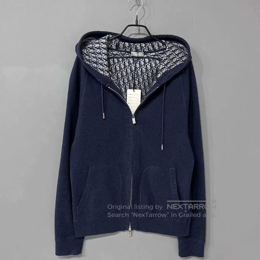 Dior dark blue Dior zip. Size US L / EU 52-54 / 3 - 1 Thumbnail