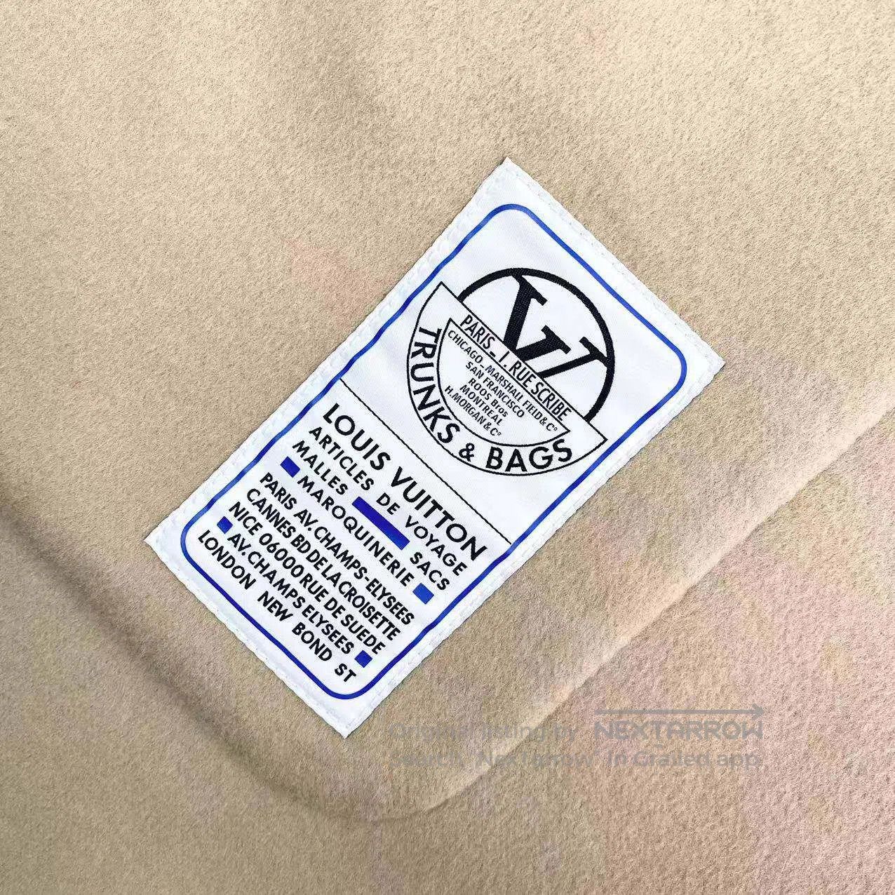 Louis Vuitton Louis Vuitton 24ss presbyon full print double-sided cloak Size ONE SIZE - 6 Thumbnail