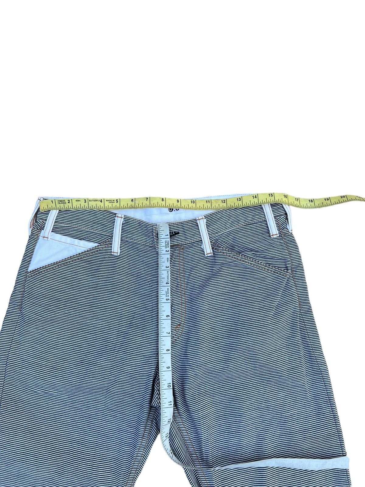 wjk U.U Japan Horizontal Striped Pant Flare Jeans Size US 31 - 3 Thumbnail