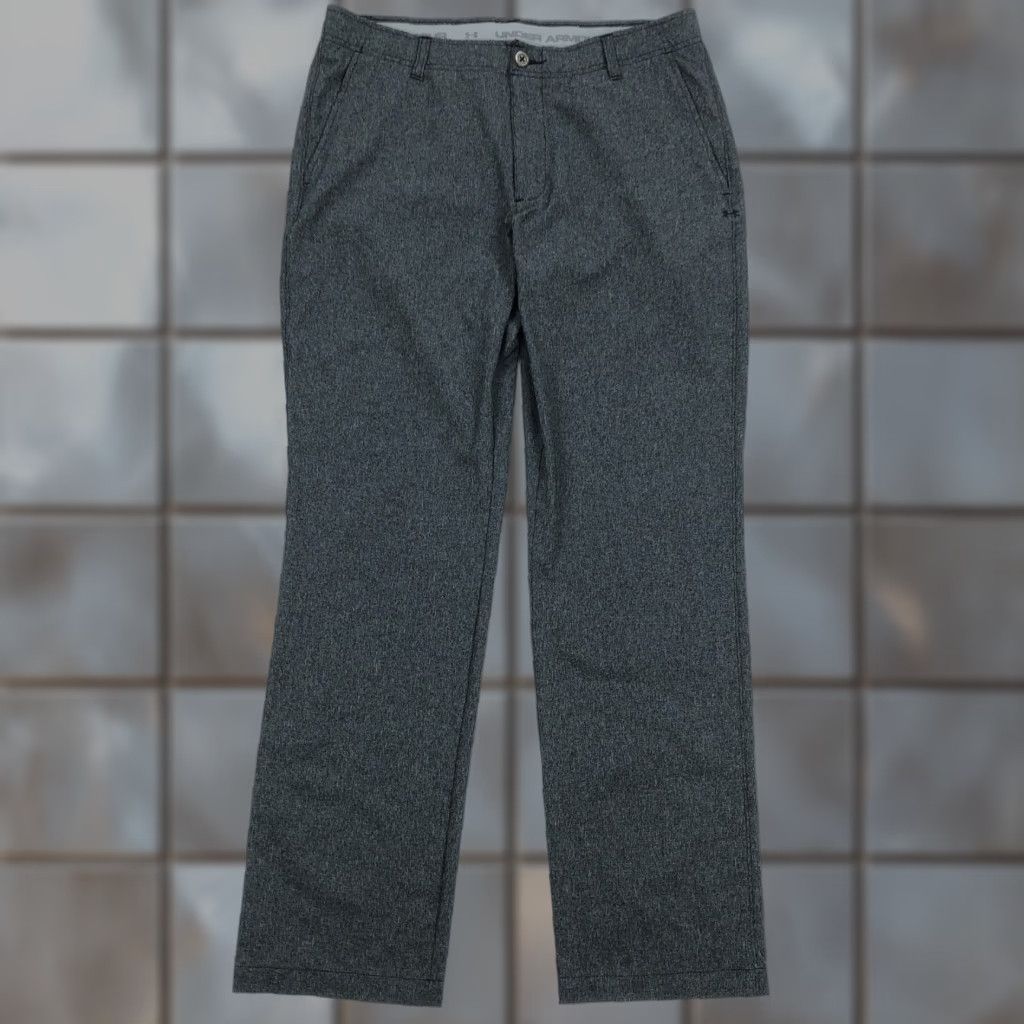 Under Armour Under Armour Pants Men 36x32 Gray Golf Performance Vented Tech Chino Size US 36 / EU 52 - 1 Thumbnail