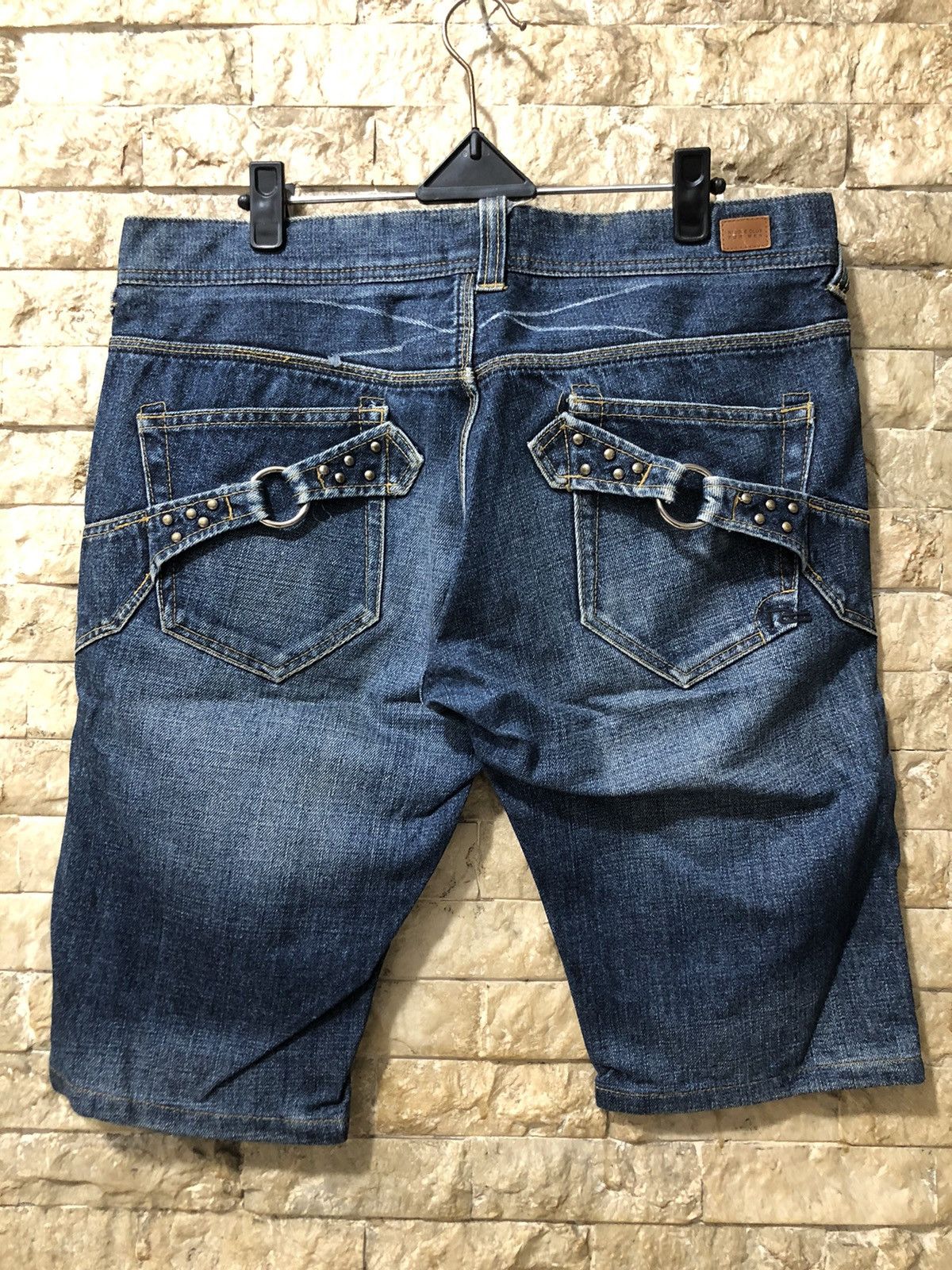 Beauty Beast × Japanese Brand × Nicole Club Nicole Club For Men Denim Shorts Size US 34 / EU 50 - 2 Thumbnail