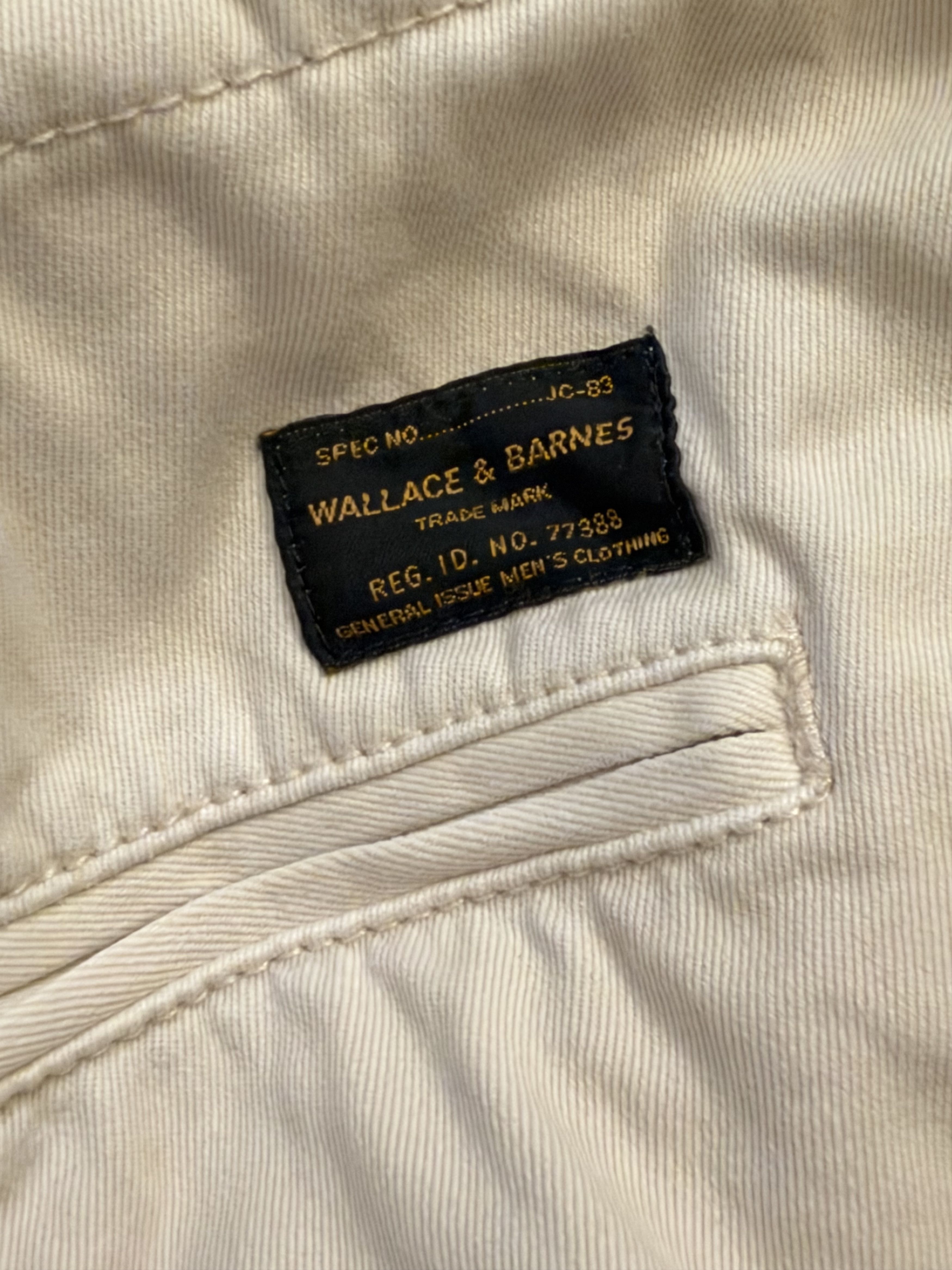 Wallace & Barnes J.Crew Wallace & Barnes Selvedge Officer Chino in Ivory, 38 Size US 38 / EU 54 - 6 Thumbnail