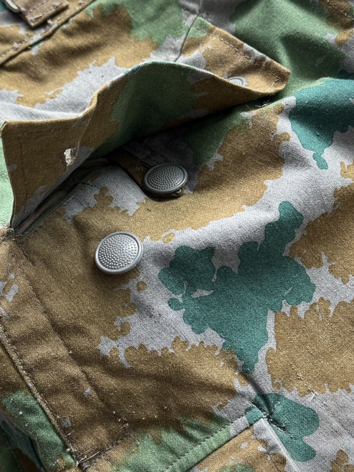 Vintage 1960s Vintage East German 'NVA' Blumentarn Camo Pants Size US 36 / EU 52 - 7 Thumbnail