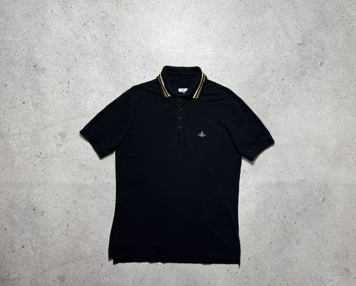 Vivienne Westwood Vivienne Westwood Luxury Polo Shirt Black Size XL Size US XL / EU 56 / 4 - 1 Thumbnail