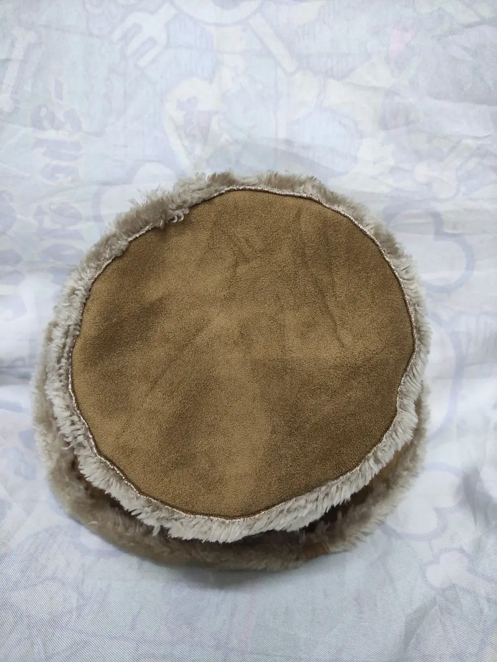 Japanese Brand ALPHA CUBIC VINTAGE SHEARLING SHERPA BUCKET HAT Size ONE SIZE - 4 Thumbnail