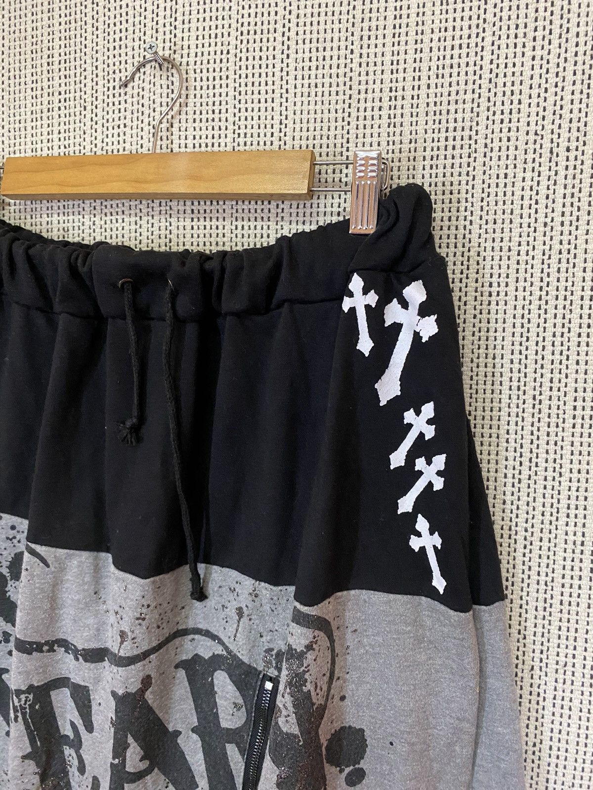 If Six Was Nine × Seditionaries Dig deep cross skull maxi skulls stretchable gothic punk Size 32" / US 10 / IT 46 - 7 Thumbnail