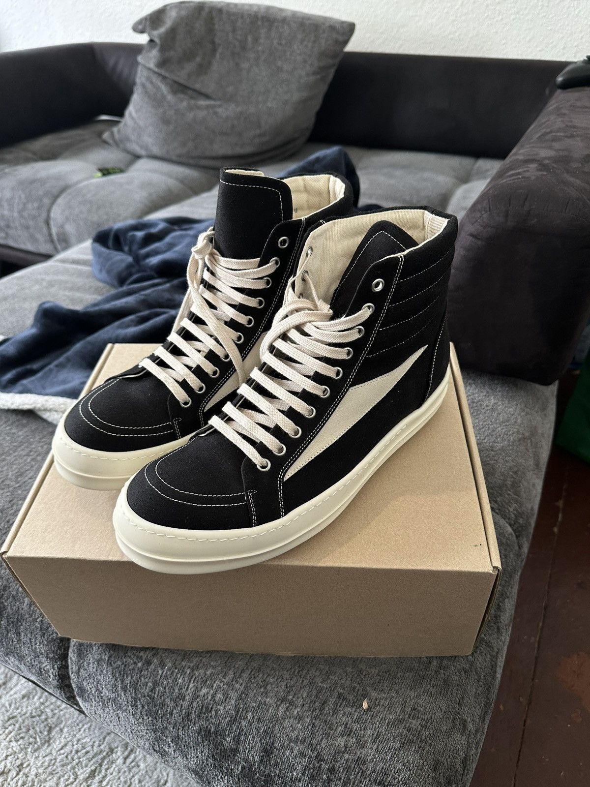 Rick Owens Drkshdw Rick Owens Vans Size US 11.5 / EU 44-45 - 1 Thumbnail