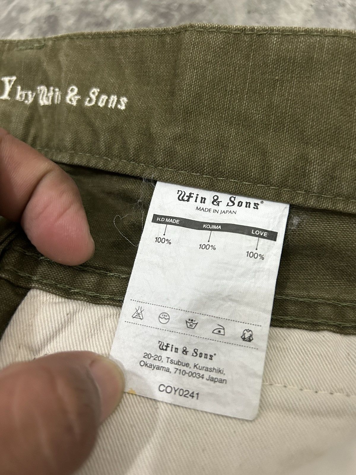 Hysteric Glamour × Japanese Brand × Tete Homme Ufin & Sons Japan Cargo Pants Size US 33 - 12 Thumbnail