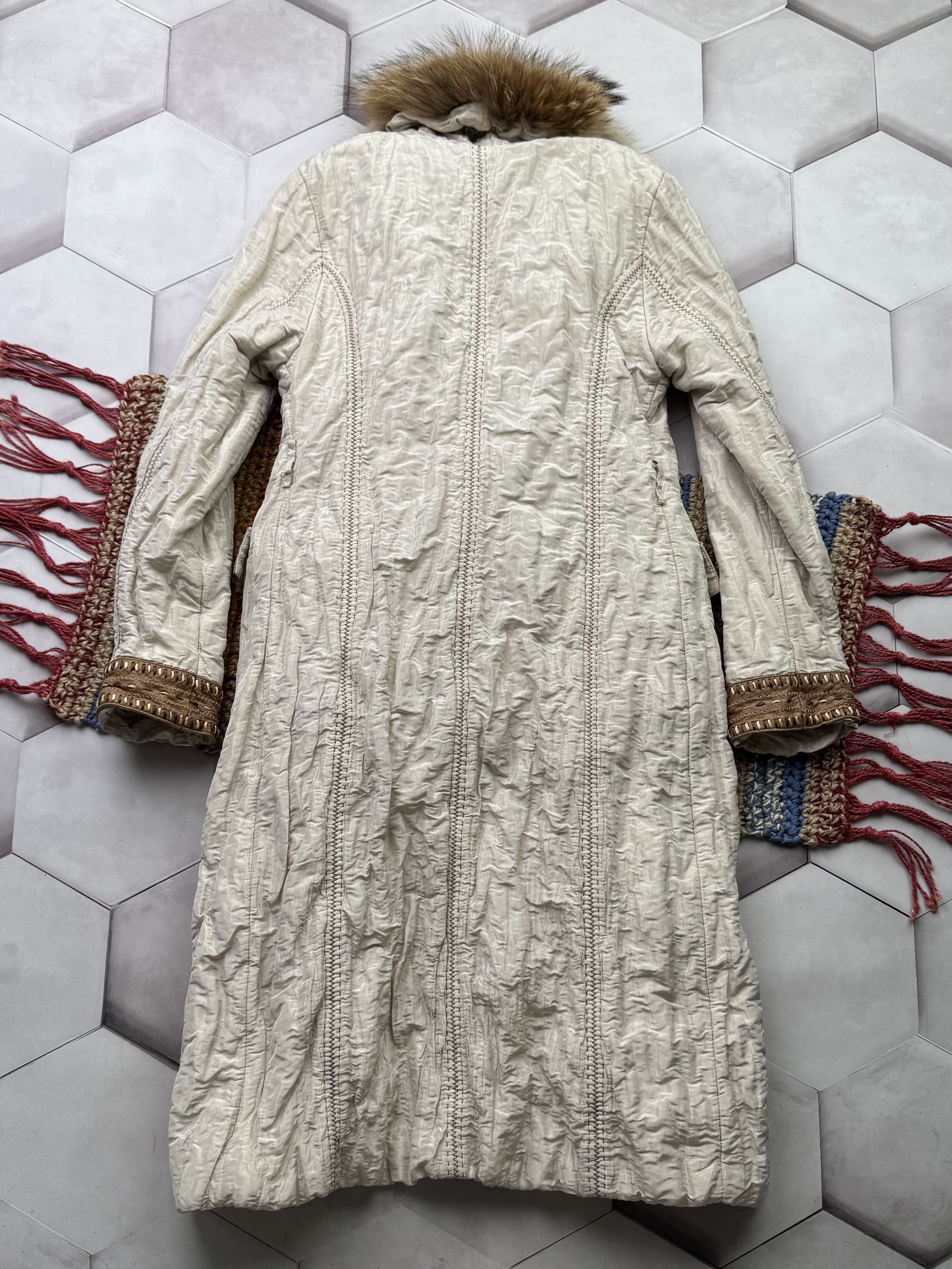 Japanese Brand Vintage Jacket With Real Fur Details (E4) Size M / US 6-8 / IT 42-44 - 5 Thumbnail
