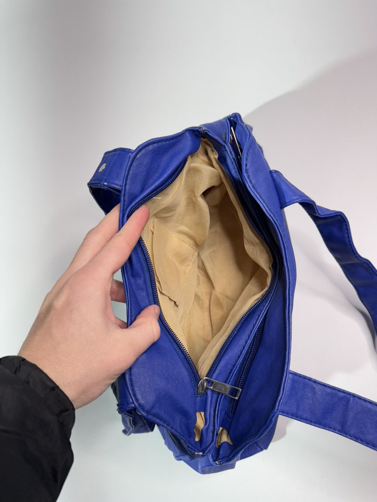 Japanese Brand Vintage blue shoulder handle bag y2k japanese swag coquette Size ONE SIZE - 5 Thumbnail