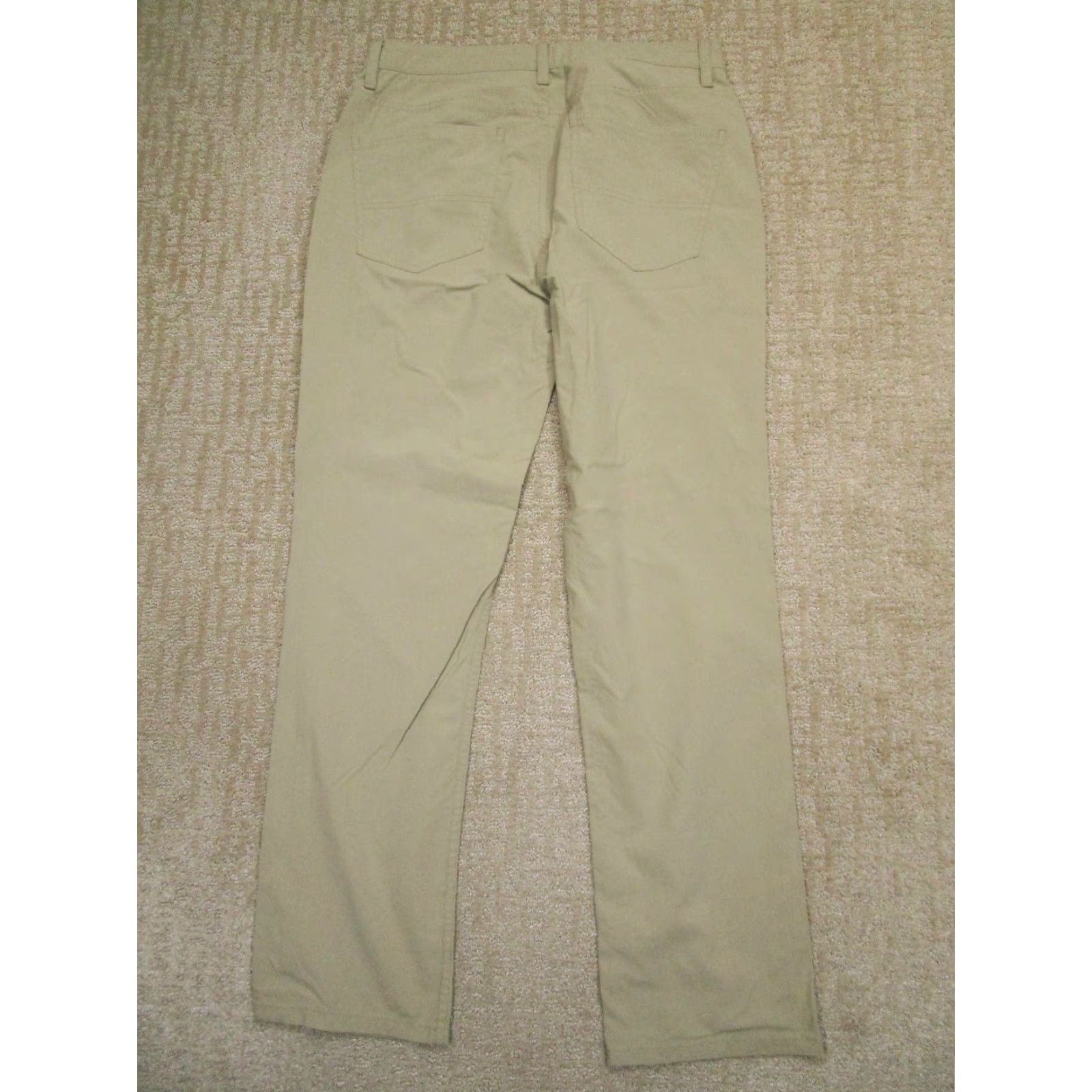Southern Tide Southern Tide Pants Men Regular 33x32 Nylon Spandex Lightweight Chino Logo Ivory Size US 33 - 3 Thumbnail