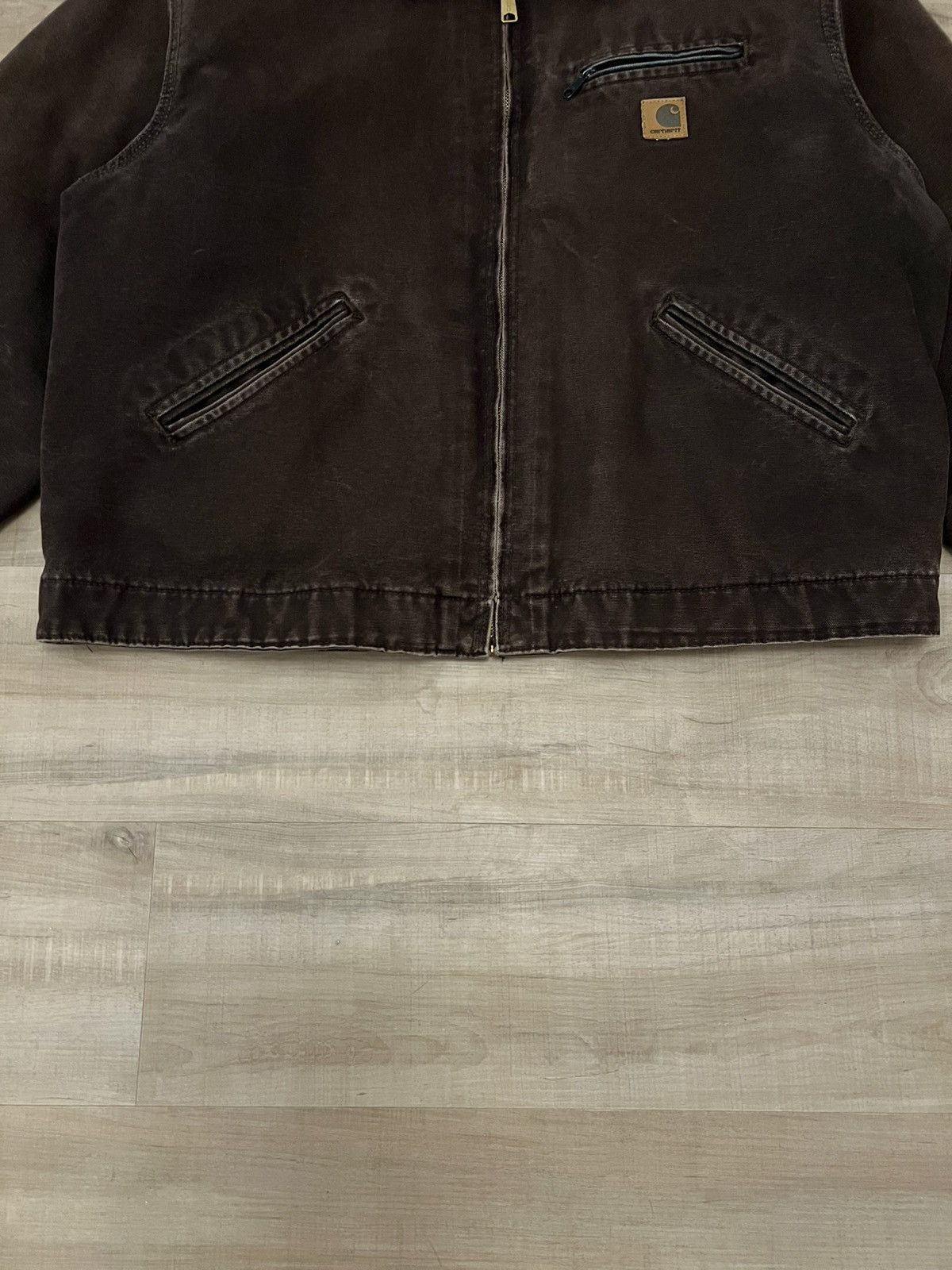 Carhartt Vintage Carhartt J97 DKB Detroit Jacket Size Large Excellent Size US L / EU 52-54 / 3 - 4 Thumbnail