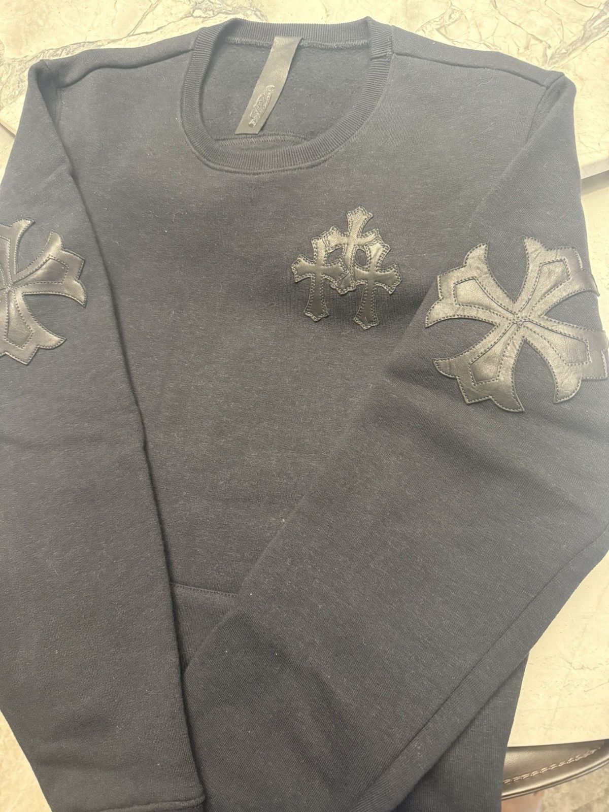 Chrome Hearts Chrome Hearts Black Sweater M Size US M / EU 48-50 / 2 - 3 Thumbnail