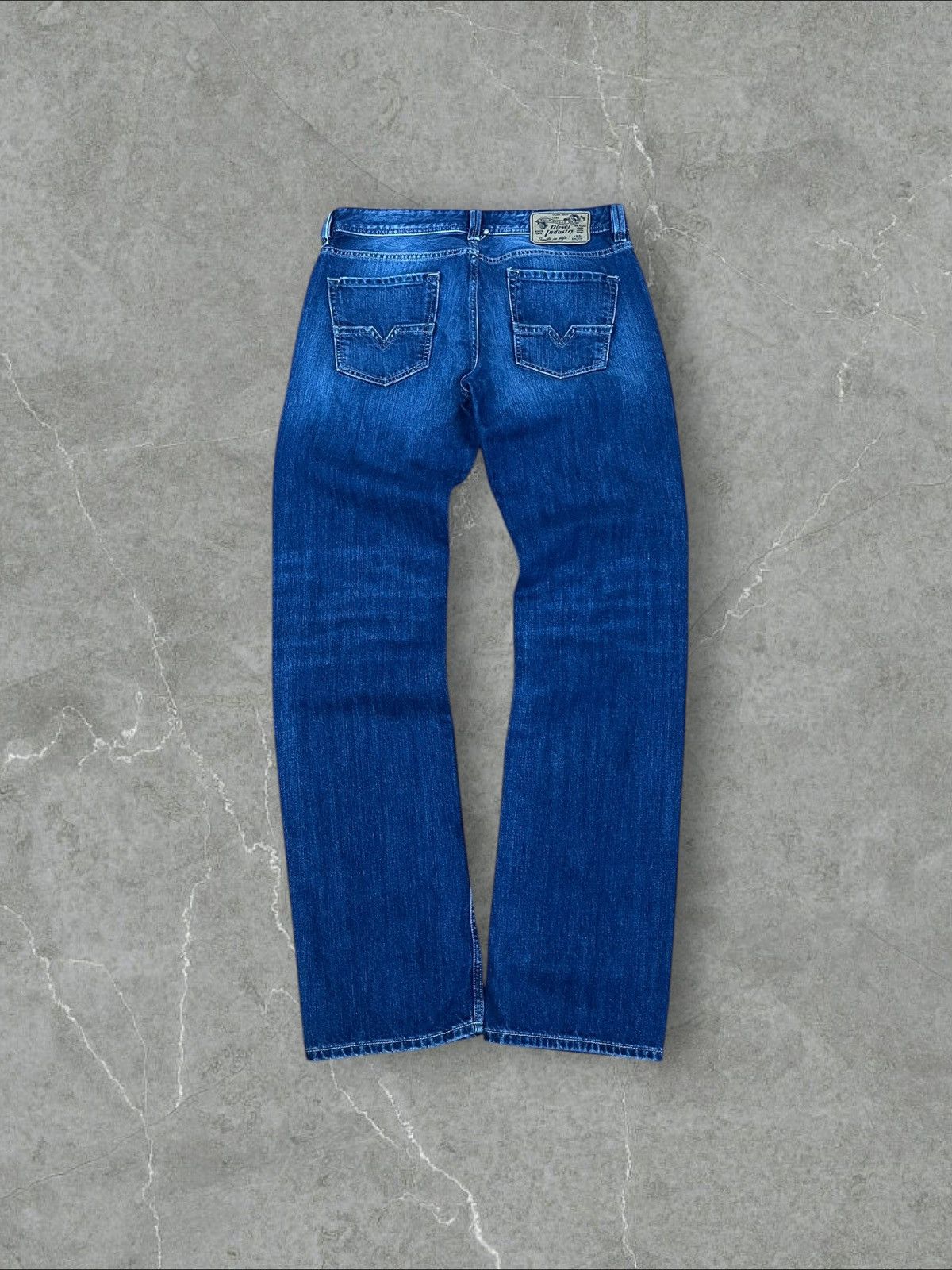 Diesel Vintage Diesel Larkee Jeans Pants Regular Fit Denim 32x34 Size US 32 / EU 48 - 4 Thumbnail