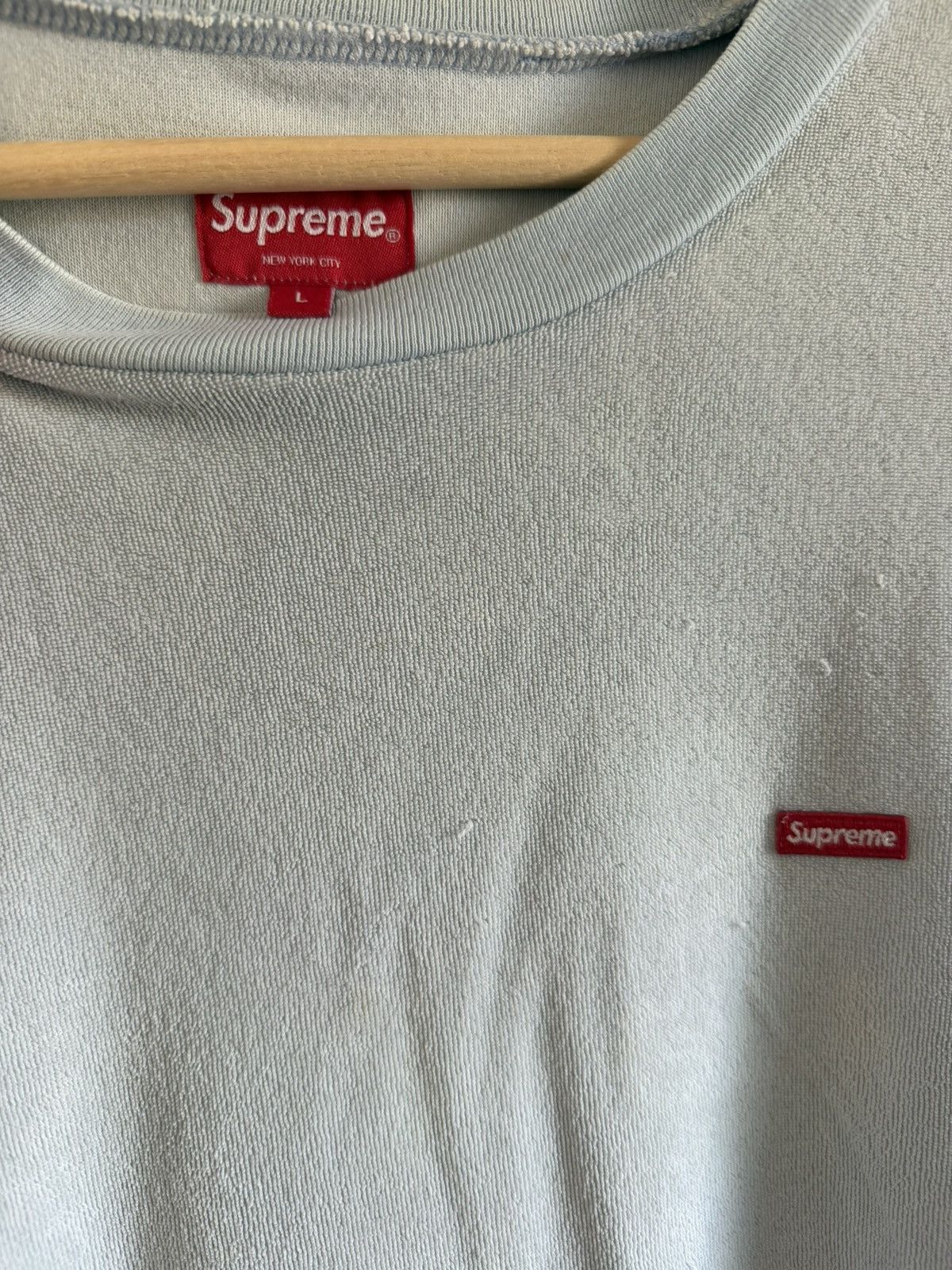 Supreme Supreme Terry Small Box Tee Size US L / EU 52-54 / 3 - 2 Thumbnail