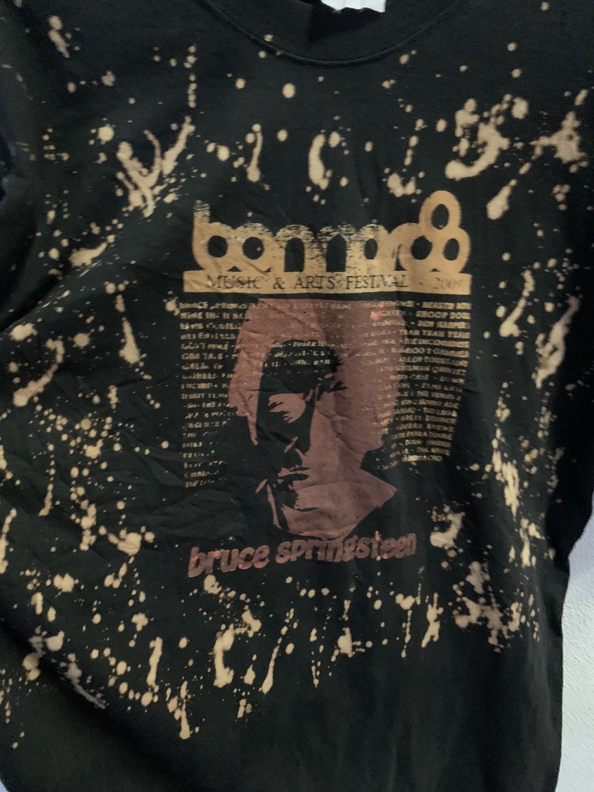 Band Tees 2009 Bonnaroo Bruce Springsteen Music & Arts Festival Size US XL / EU 56 / 4 - 3 Thumbnail