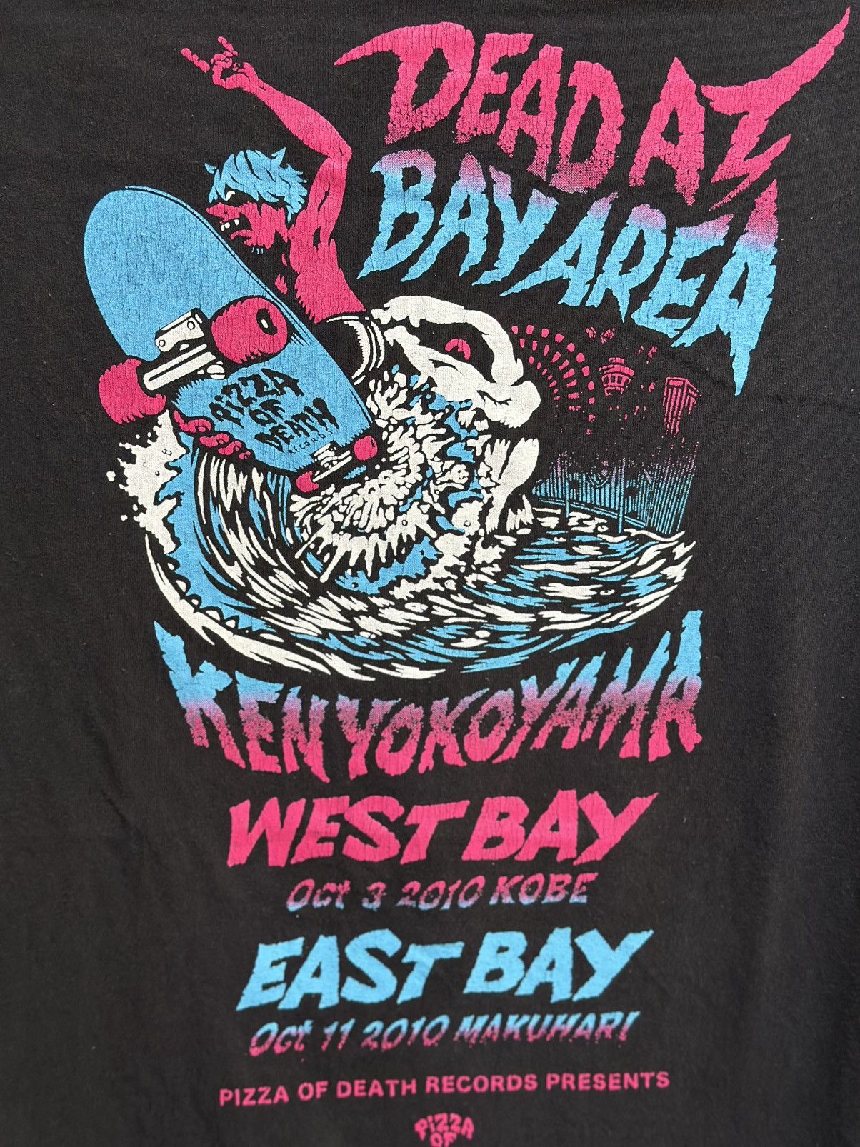 Band Tees × Japanese Brand × Vintage Vintage Ken Yokoyama Dead At Bay Area Faded Tee Size US M / EU 48-50 / 2 - 6 Thumbnail