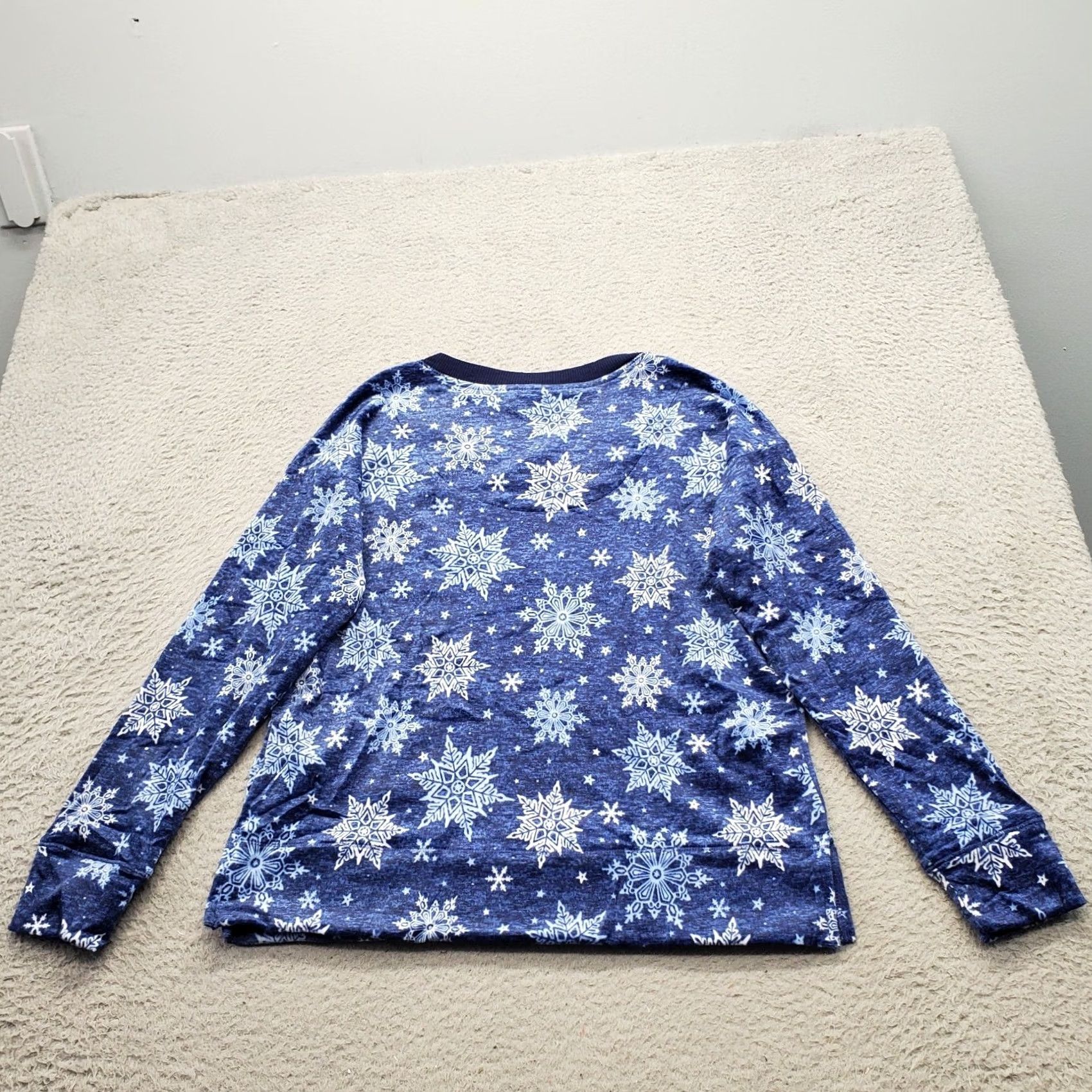 Nautica Nautica Pajama Set Womens XS Multicolor Snowflake Fleece Cozy Warm Sleepwear 2 Piece Regular XS Womens Size ONE SIZE - 3 Thumbnail